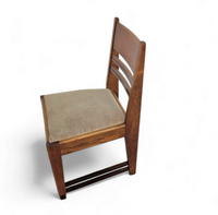 4 x Amsterdamse School / Art Deco / Berlage style / Dining Chairs