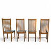 4 x  Bros Nova chairs / leather seats