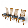 4 x  Bros Nova chairs / leather seats