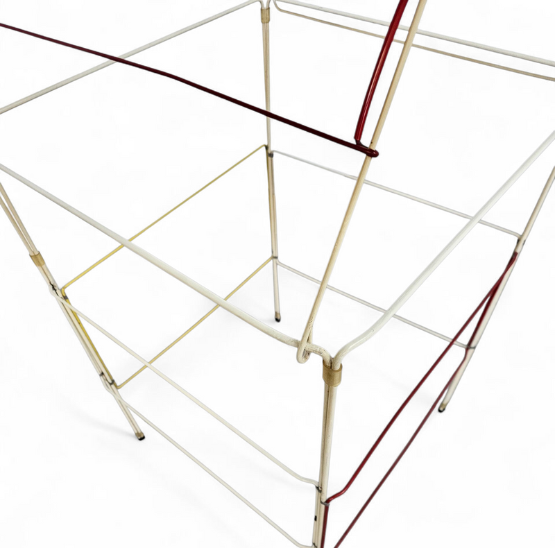 Rare foldable drying rack by Tomado / 1960s / height 146 cm /