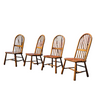 4 x Welsh stick back chairs