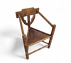 Carved Swedish Monk Chairs
Style attributed to Bernhard Hoettger
Made in Sweden / 1940s