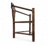 Carved Swedish Monk Chairs
Style attributed to Bernhard Hoettger
Made in Sweden / 1940s
