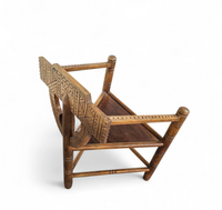 Carved Swedish Monk Chairs
Style attributed to Bernhard Hoettger
Made in Sweden / 1940s