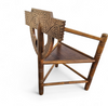 Carved Swedish Monk Chairs
Style attributed to Bernhard Hoettger
Made in Sweden / 1940s