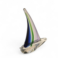 Murano Glass / sailing boat / 1980s