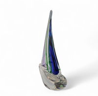 Murano Glass / sailing boat / 1980s