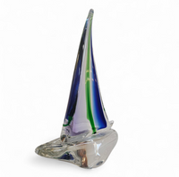 Murano Glass / sailing boat / 1980s