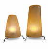 Set resin table lamps / height 43 cm