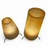 Set resin table lamps / height 43 cm