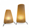 Set resin table lamps / height 43 cm