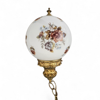 Hall lamps / Louis XV style / Belgium Glass/brass 1970