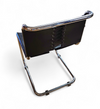 6 x early Spoleto chairs / Gavina - Knoll / black leather / good condition / 1970s