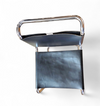 6 x early Spoleto chairs / Gavina - Knoll / black leather / good condition / 1970s