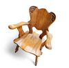 8 x Oirschot Meeuwis / oak dining chairs / 2 x arm rest / 1970s