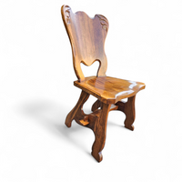 8 x Oirschot Meeuwis / oak dining chairs / 2 x arm rest / 1970s