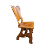 8 x Oirschot Meeuwis / oak dining chairs / 2 x arm rest / 1970s