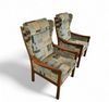2 x Casala wingback / lounge / armchair in top condition / 4 small cushions / 1960s