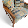 2 x Casala wingback / lounge / armchair in top condition / 4 small cushions / 1960s