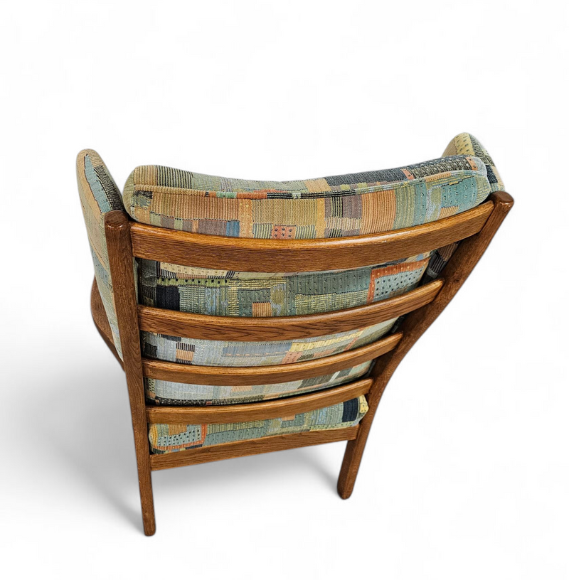 2 x Casala wingback / lounge / armchair in top condition / 4 small cushions / 1960s