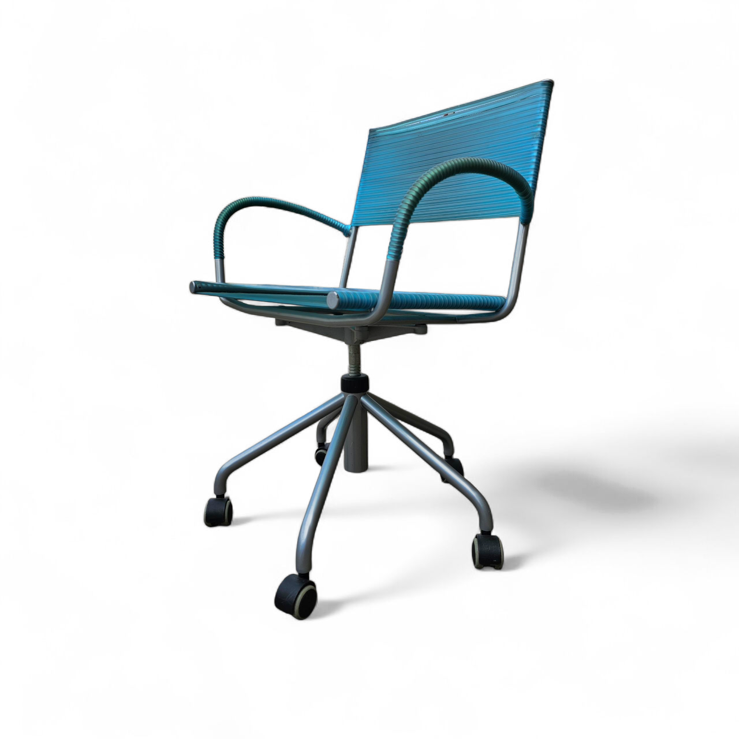 Vintage Italian Dining Chairs by Tito Agnoli for Pierantonio Bonacina / 1990s / Set of 4