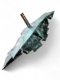 Italian Bronze sculpture / abstract Village
