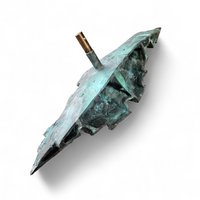 Italian Bronze sculpture / abstract Village