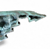 Italian Bronze sculpture / abstract Village