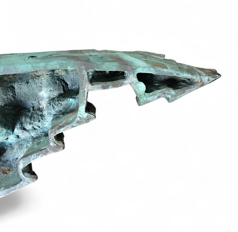 Italian Bronze sculpture / abstract Village
