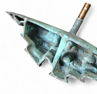 Italian Bronze sculpture / abstract Village