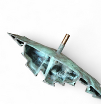 Italian Bronze sculpture / abstract Village