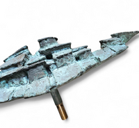 Italian Bronze sculpture / abstract Village