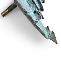 Italian Bronze sculpture / abstract Village