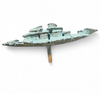 Italian Bronze sculpture / abstract Village