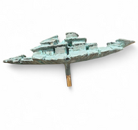 Italian Bronze sculpture / abstract Village