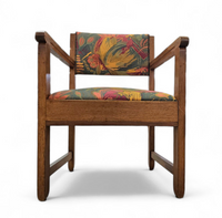 2 x Art Deco arm chairs / very good condition / 1930s