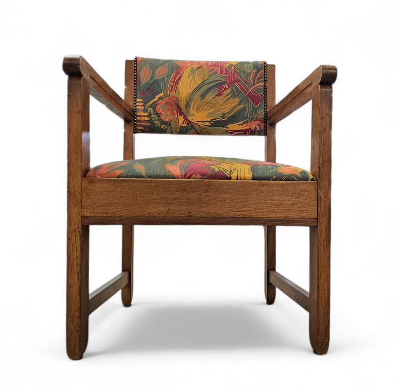 2 x Art Deco arm chairs / very good condition / 1930s