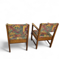 2 x Art Deco arm chairs / very good condition / 1930s