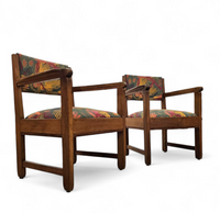 2 x Art Deco arm chairs / very good condition / 1930s