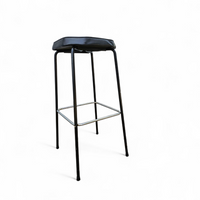 Set of 3 model AP 2R bar stools by Hein Salomonson for AP Originals / 1960s