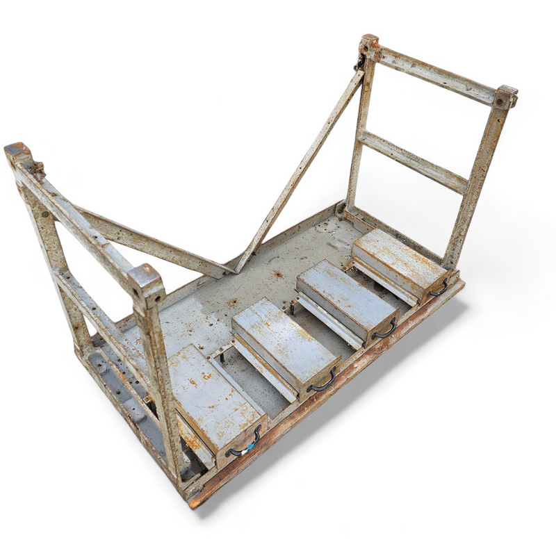 Labour / industrial weighty iron table / 1960s