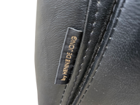 6 x rare leather dining chair by Hennie de Jong / 1990s