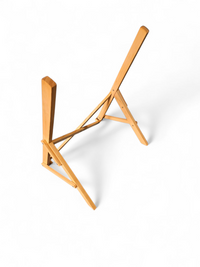 original Praia Folding Chair by Pier Giacomo Castiglioni for Gavina / Italy / 1960s