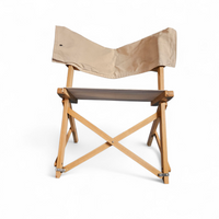 original Praia Folding Chair by Pier Giacomo Castiglioni for Gavina / Italy / 1960s