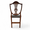 6 x English mahogany Hepplewhite chairs / 1920s