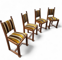 4 x Swedish / Oak Neoclassic / Grace / Dining Chairs