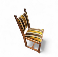 4 x Swedish / Oak Neoclassic / Grace / Dining Chairs