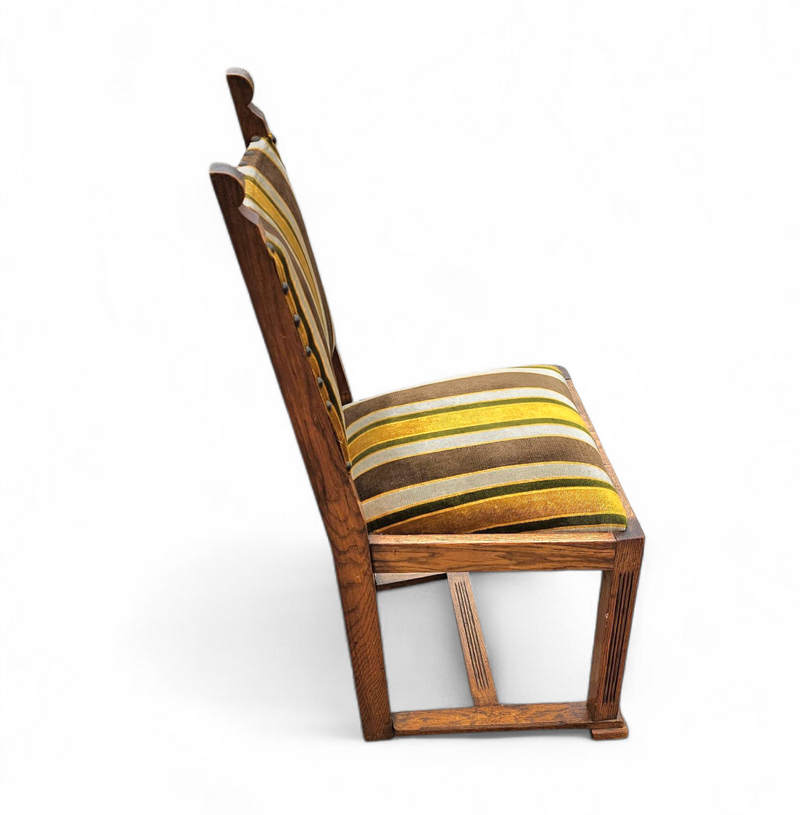 4 x Swedish / Oak Neoclassic / Grace / Dining Chairs