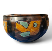 2 x Henk Potters, Oisterwijk, Netherlands, 1970/80s, pair of ceramic objects. Signed