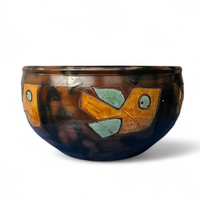 2 x Henk Potters, Oisterwijk, Netherlands, 1970/80s, pair of ceramic objects. Signed